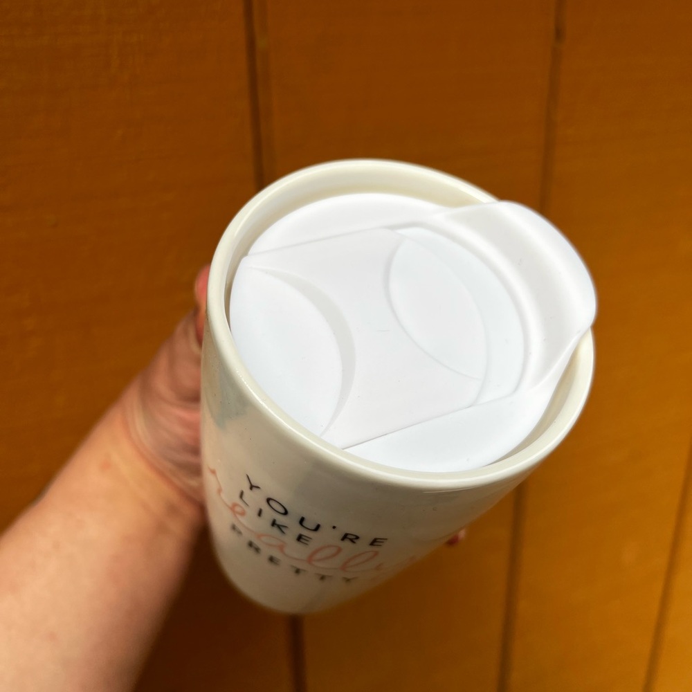 YOURE LIKE REALLY PRETTY CERAMIC TUMBLER - Picture 2 of 2